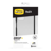 OtterBox 77-92405P2 React Series Case for Samsung Galaxy A03s - Black Crystal