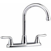 Colony Soft 2-Handle Standard Kitchen Faucet with Gooseneck Spout in Polished Chrome