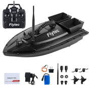 Dcenta 500m Remote Control Fishing Bait Boat, Black