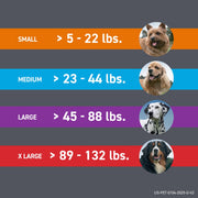 Frontline Shield Flea & Tick Treatment for Medium Dogs 21-40 lbs, Fast-Acting Waterproof Formula, 6 Count, 854