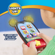 Just Play Disney Jr. Mickey Mouse Clubhouse Interactive Toy Phone with Lights and Sounds, 6-Inch