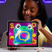 Basic Fun Lite Brite ColorPOP Toy Story 5 Art Kit with 650 Mini-Pegs, 6 Full-Color Templates, Translucent HD Screen, Multicolor, 2481