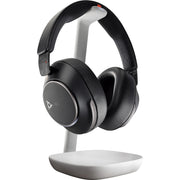 Poly Voyager Surround 85 UC Wireless Bluetooth Headset with Active Noise Cancellation, Black, 21-Hour Talk Time, Wireless Charging Stand, 8G7T8AA