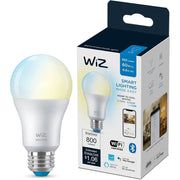 WiZ Connected A19 Tunable White LED Light Bulb, 60W Equivalent, 800 Lumens, Dimmable, E26 Base, Indoor, 1 Pack