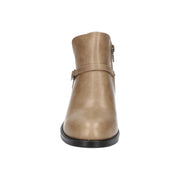 Easy Street Womens Ellery Block Heel Booties - Taupe BEIGE 10 MEDIUM