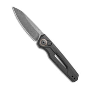 Kershaw Launch 11 Automatic Folding Knife, 2.75in, CPM 154, Drop Point Blade, Black Oxide BlackWash,Black Aluminum Handle