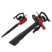 Hyper Tough 3-in-1 Leaf Blower Vacuum Mulcher, 400 CFM, 250 MPH, 12-Amp Electric Corded, Lightweight 7.5 lb, HY160855821604