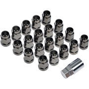 Dorman HELP Wheel Lug Nut Pack of 21, Carbon Steel, Corrosion Resistant Gunmetal Finish, 711-635H