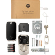 Yale YRD4X0-BLE Unlock with Your Entry Code and Create Adjustable Codes, Satin Nickel