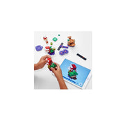 LEGO 71382 Super Mario Piranha Plant Puzzling Challenge Expansion Set Unique Toy for Creative Kids (267 Pieces)