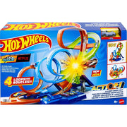 Hot Wheels HXR70 Action 4 Loopings Crash Danger