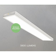 ETI SSL C05025301A ETI 4 Ft. Modern LED Linear Flush Mount with 5 Color Temperatures (2700K, 3000K, 3500K, 4000K, 5000K)