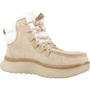 Hey Dude Wendy Peak Apres Suede Cozstit Women's Casual Chukka Boots, Tan, Size 7, 44367-265