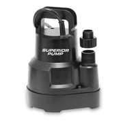 Superior Pump 91006 1/4 Horsepower Multi-Use Submersible Utility Pump