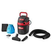 Hyper Tough VH105 3502 1.5 Gallon 2 Peak HP Poly Wet/Dry Vacuum