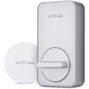 Wyze WLCKG1 Lock WiFi Smart Door Lock, Wireless and Keyless Door Entry, Hands-Free Voice Control, Home Security, Fits on Most Deadbolts, Includes Wyze Gateway