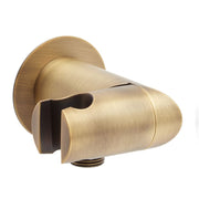 Signature Hardware 485535 Swivel Water Supply Elbow and Bracket for Hand Shower Aged Brass Bath and Shower Accessories Shower Components Wall Supply