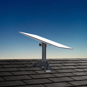 Satellite Oasis Heavy Duty Pivot Roof Mount Kit for Starlink Generation 3, Weather-Resistant Space Gray Alloy Steel, Complete Installation Set