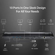 j5create JCD542 USB-C Dual HDMI Docking Station