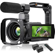 VAFOTON VAF-254 4K Video Camera Camcorder UHD 48MP Wifi