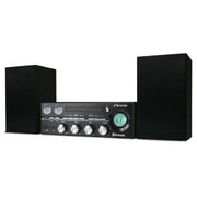 Naxa Electronics VDTS-4400-BK VICTOR Milwaukee 50 Watt Desktop CD Stereo System with Bluetooth Black