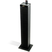 GOgroove GGBSSTW100BKWS BlueSYNC STW Bluetooth Tower Floor Standing Speaker with Integrated Subwoofer (2.1 Channel)