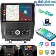 Podofo A7055A3019A4C888 2+64G for 2010-2014 Ford Exports Mustang Wireless Carplay Android Auto Mirror Link 10.1 inch Touchscreen Car Stereo Radio