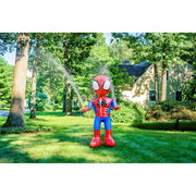 Disney Little Kids Inc. Spidey & His Amazing Friends Inflatable 4ft Outdoor Water Toy Sprinkler, Multicolor