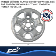 Coast To Coast IWCIMP/82X 5 Spoke Chrome Plated 17