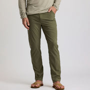 Free Fly Men's Topogrid Pant, Quick-Dry Stretch Nylon Ripstop, Fatigue, Size 32, MTOPOP513