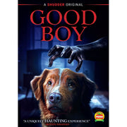 Shudder Good Boy DVD Movie, Horror Thriller, PG-13 Rated, 1 Disc, 480p Resolution, 72 Min Runtime, 1008709155