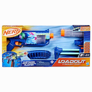 Hasbro G18240000 Nerf Loadout Cyberlight Ghost Blaster with LED Glow, Bolt-Action, 6-Dart Revolving Cylinder, Includes 24 N1 Darts, Multicolor