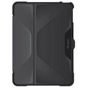 Targus Pro-Tek Antimicrobial Tablet Case with Military-Grade Drop Protection, Hard TPU, Black, for iPad Mini 6th Gen 8.3-Inch, Integrated Stylus Holder THZ911US