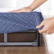 Mellow WMT-ABS-9NV-T Twin 9 Inch Heavy Duty Steel Box Spring Navy High Profile