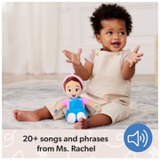 Ms. Rachel Singing and Learning Plush Doll Soft Plush Body Music Sounds