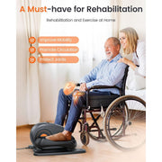 UPGO FB1124 Under Desk Ellipticals Electric, Elipse Leg Exerciser for Seniors Fully Assembled, Seated Pedal