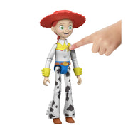 Mattel Disney Pixar Toy Story Jessie Interactables Action Figure, 8.8 Inch, Multicolor, Movie Phrases and Interactive Group Talk, JKV27