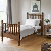 The Pioneer Woman PW1425004710048 Harper Twin Spindle Bed, Homestead Brown, Solid Wood Construction