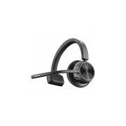 Poly Voyager 4310 UC Wireless Headset, Bluetooth 5.2, Noise-Canceling Dual Mic, Microsoft Teams Certified, Black, Single-Ear, Over-Ear, USB-A Adapter, 24H Talk Time, 218470-02