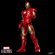 Hasbro Marvel Legends Series Iron Man Mark III Action Figure, 6-Inch Scale, Red, G2055