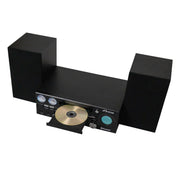 Naxa Electronics VDTS-4400-BK VICTOR Milwaukee 50 Watt Desktop CD Stereo System with Bluetooth Black