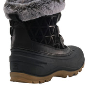 Kamik Snovalley 7 Women's Waterproof Snow Boots, Black, Size 7 WK2101