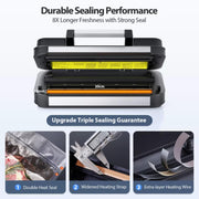 BEELICIOUS Powerful Precision Pro Vacuum Sealer 95Kpa 10-in-1