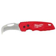 Milwaukee 48-22-1526 FASTBACK Stainless Steel Blunt Tip Hawkbill Folding Knife with 2.45 in. Blade
