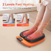 Snailax Foot Massager with Heat and Vibration, Wireless Remote, Fits Up to Size 13, WMK68