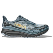 Hoka Men's Stinson 7 Trail Running Shoes, Slate Blue Asphalt Grey, Textile Upper, Medium Width, 1141530-SBLSP