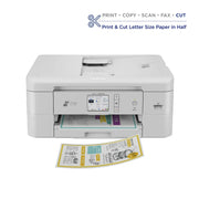 Brother MFC-J1800DW Print & Cut Wireless All-In-One Inkjet Printer with Automatic Paper Cutter