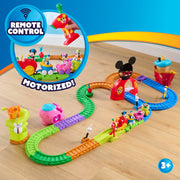 Just Play Disney Jr. Mickey Mouse Clubhouse Fun Track Set, 43 pieces, Kids Toys