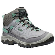 Keen 1028989 Ladies Targhee IV Mid Waterproof Hiking Boots, 8M Alloy/Granite Green