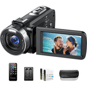 CAMWORLD AC13 Video Camera 4K Camcorder 42MP Vlogging Camera 18X Zoom Digital Camcorder Video Recorder